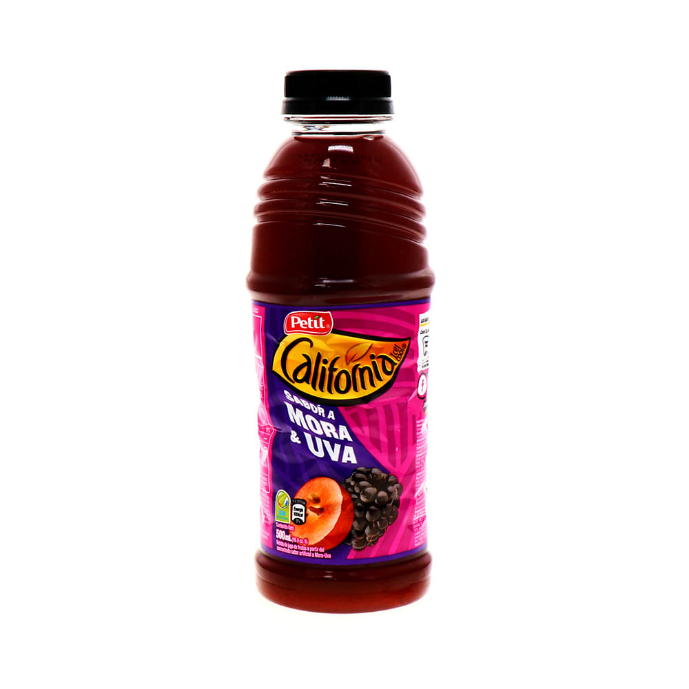 Jugo california petit de mora y uva 500 ml