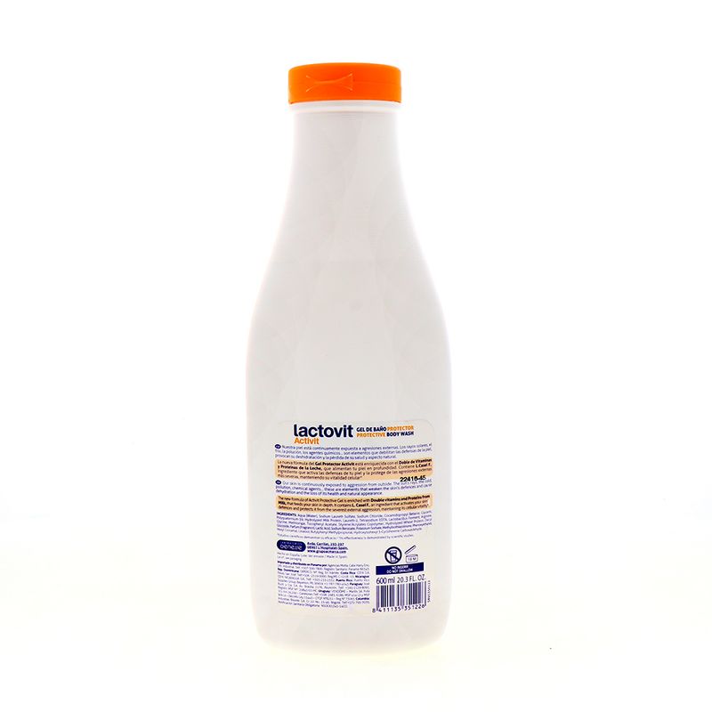 LACTOVIT Duschgel – 600 Ml, Sanfte Reinigung Für Sensible Haut