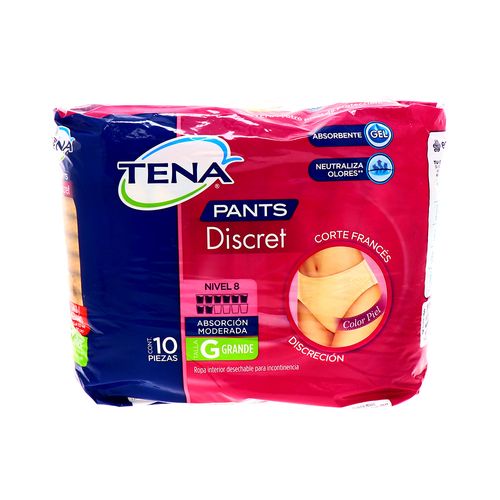 Ropa Para Adulto Discret L/G 10 Un