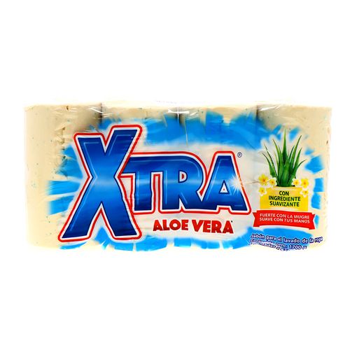 Jabón Para Lavar Ropa Xtra 4 Pack Con Aloe Vera 425 Gr