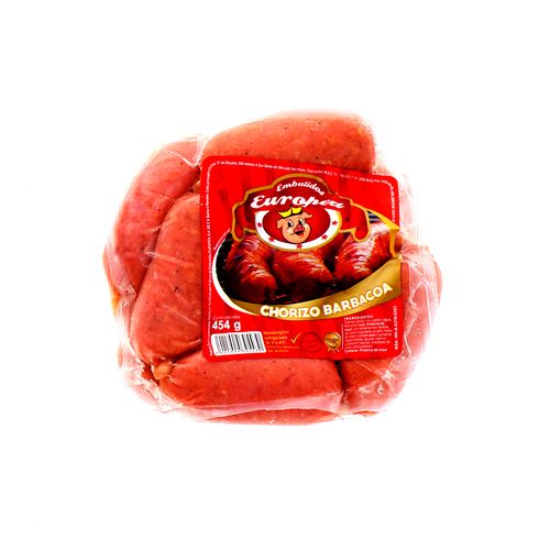 Chorizo Europea Barbacoa 454 Gr