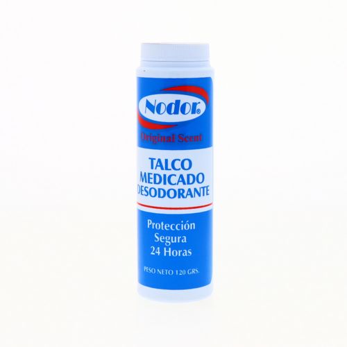 Talco Medicado Desodorante Nodor Aroma Original 120 Gr
