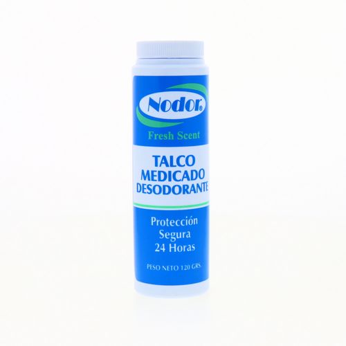 Talco Medicado Desodorante Nodor Aroma Fresco 120 Gr