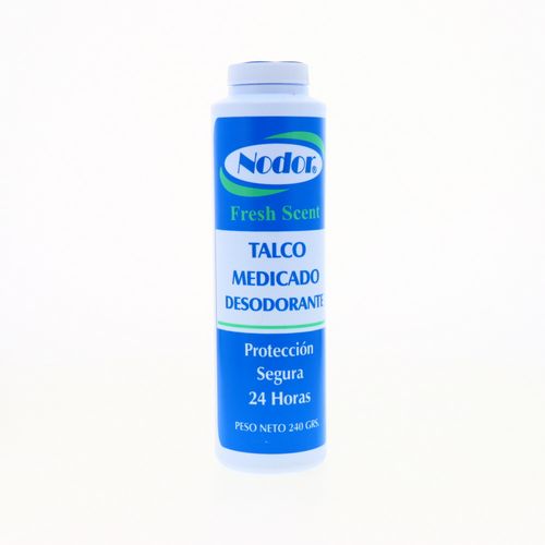Talco Medicado Desodorante Nodor Aroma Fresco 240 Gr