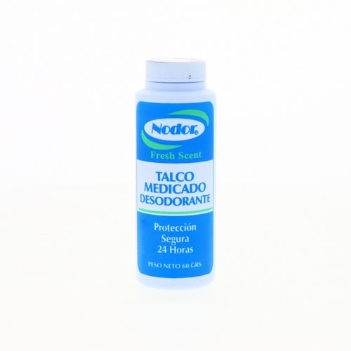 Talco Medicado Desodorante Nodor Aroma Fresco 60 Gr