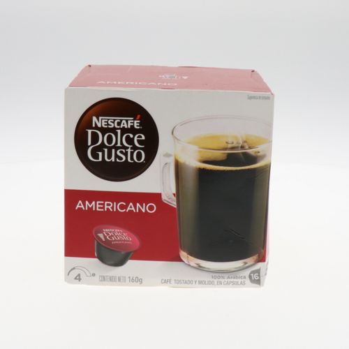 Café Nescafe Dolce Gusto Americano 16 Un