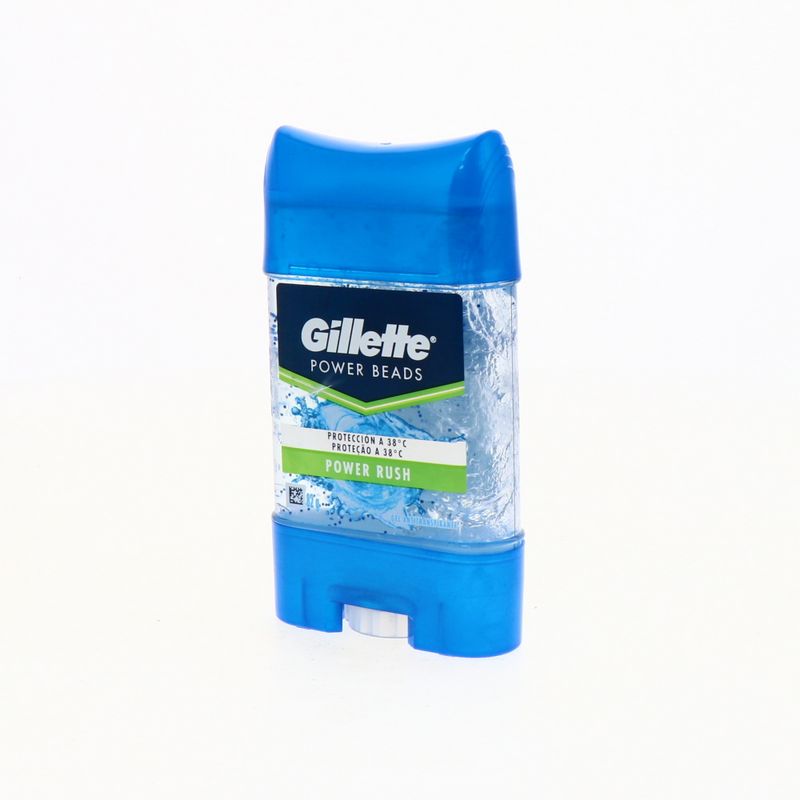 Desodorante Gillette Gel 82 gr Power Beads Rush