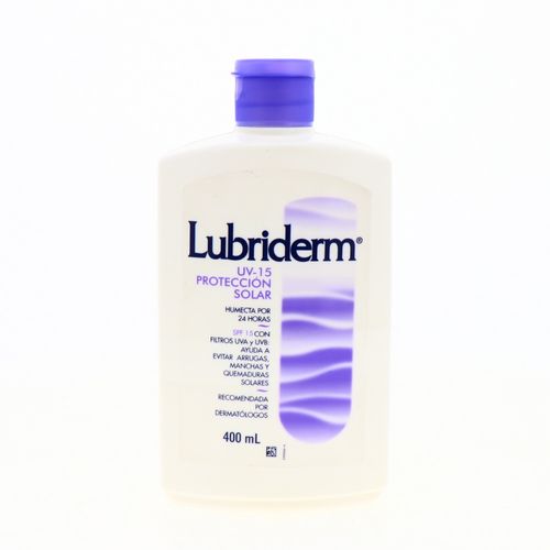 Crema Lubriderm Protección Uv 15 400 Ml
