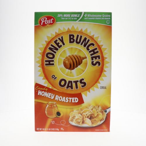 Cereal Post Honey Bunches Of Oats Crunchy 510 Gr
