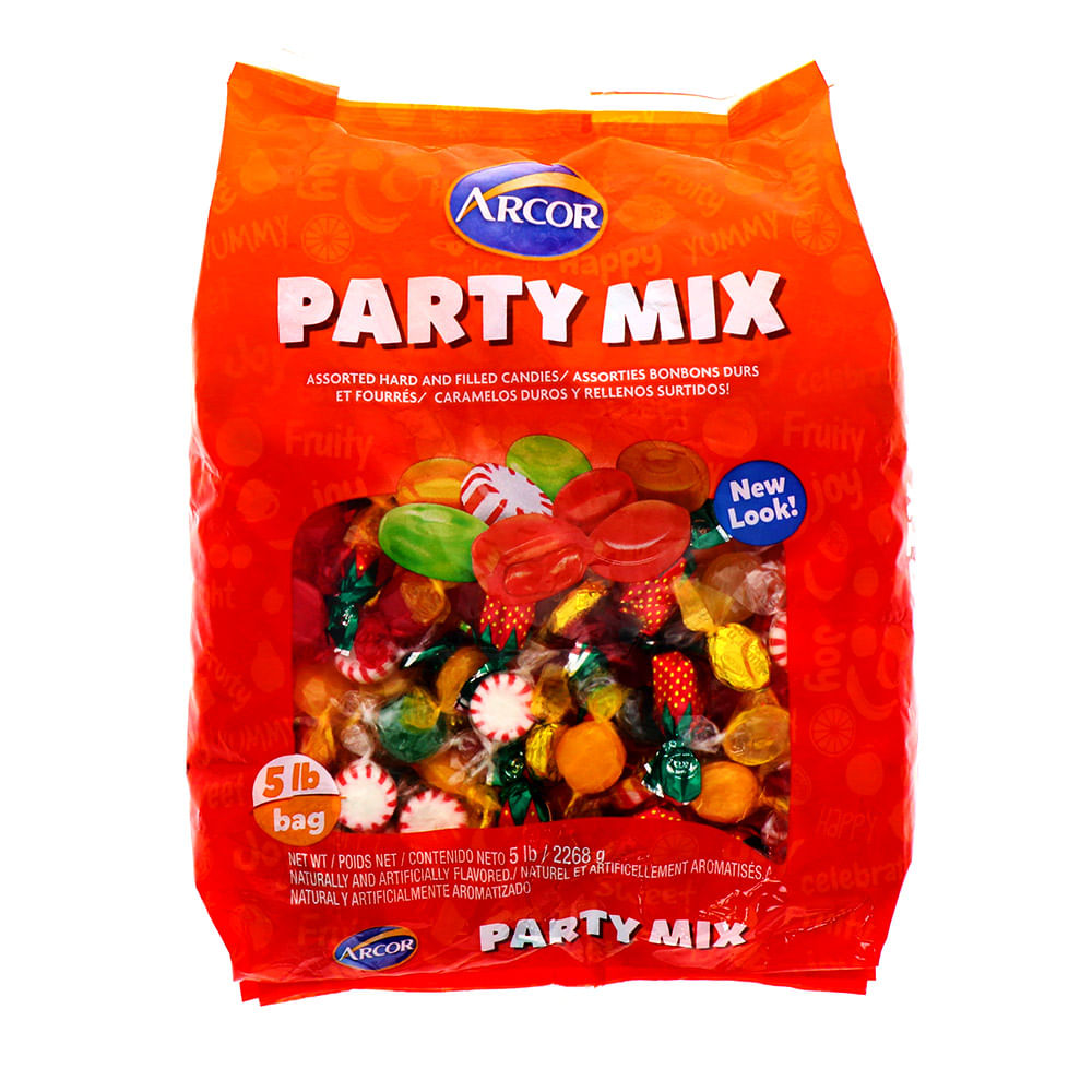  Brach's Party Party(R) - Paquete surtido de caramelos duros  envueltos individualmente, bolsa de dulces a granel, 5 lb : Comida Gourmet  y Alimentos
