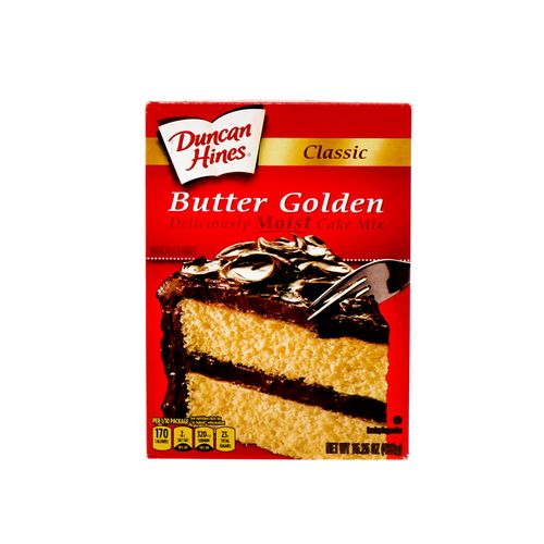 Mezcla Para Pastel Duncan Hines Butter Golden 15.25 Gr
