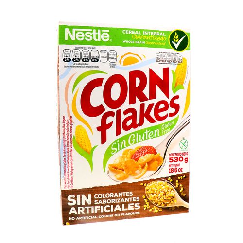 Cereal Nestle Corn Flakes Integral Sin Gluten 530 Gr
