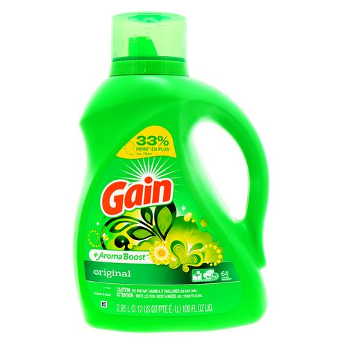 Detergente Líquido Gain Original 100 Oz