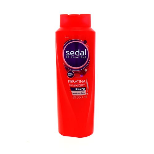 Shampoo Sedal Keratina Con Antioxidante 650 Ml