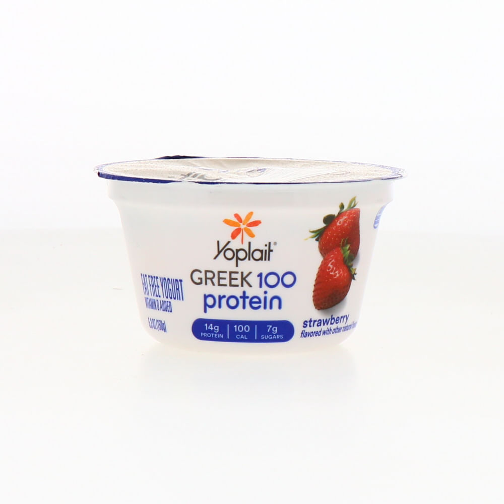 Yogurt griego yoplait sabor fresa bajo en calorias 5.3 oz