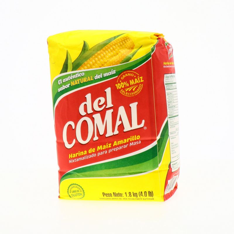 Harina del comal de maiz amarillo 4 lb