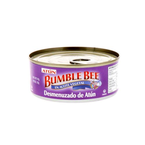 Atún Bumble Bee En Aceite Vegetal Desmenuzado 142 Gr