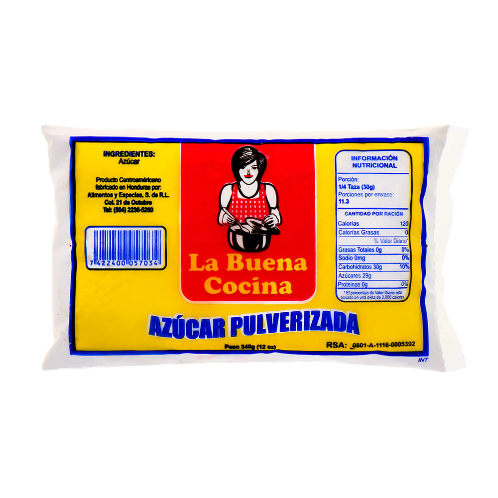 Azúcar glass ya esta doña angelita 400 gr