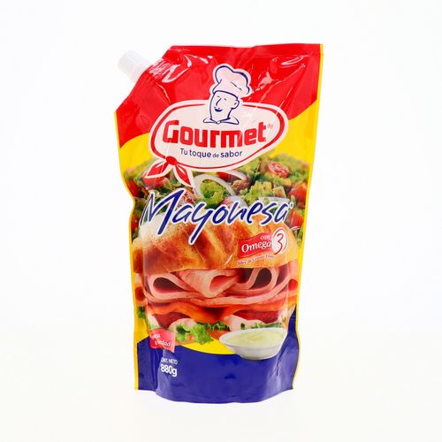 Mayonesa Gourmet Con Omega 3 880 Gr