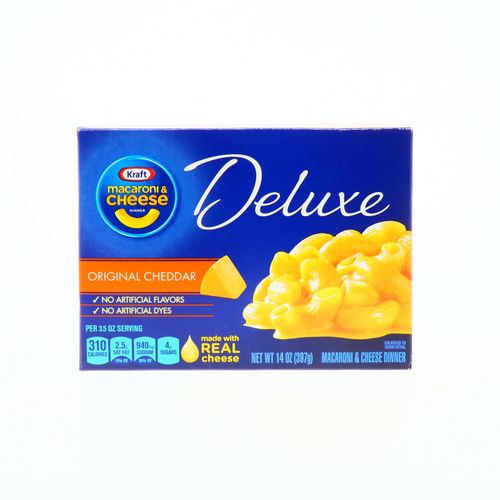 Macaroni & Cheese Kraft Deluxe Original Cheddar 14 Oz