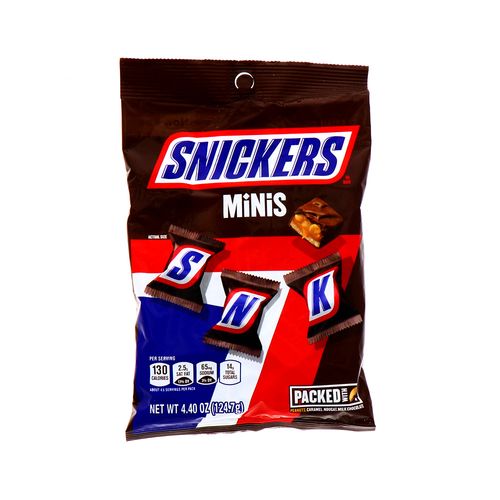Chocolate Snickers Minis 124.7 Gr