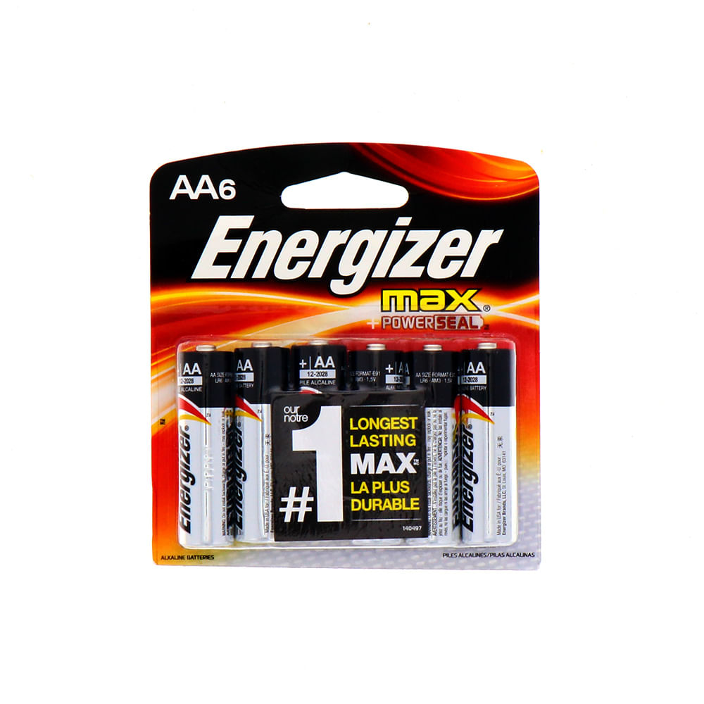  Seis pilas alcalinas AAAA Energizer para luces Stylus  Streamlight : Salud y Hogar