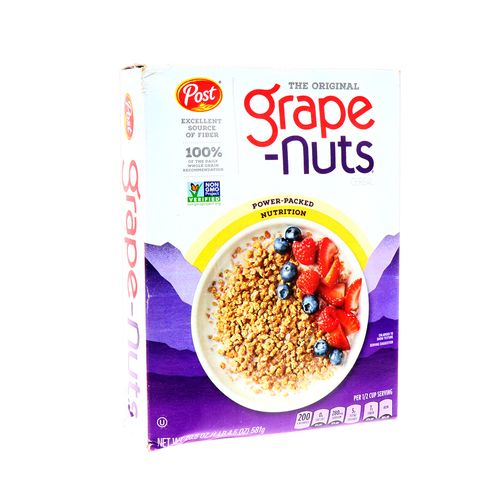 Cereal Post Grape Nuts 24 Oz