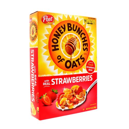 Cereal Post Honey Bunches Of Oats Fresas 13 Oz
