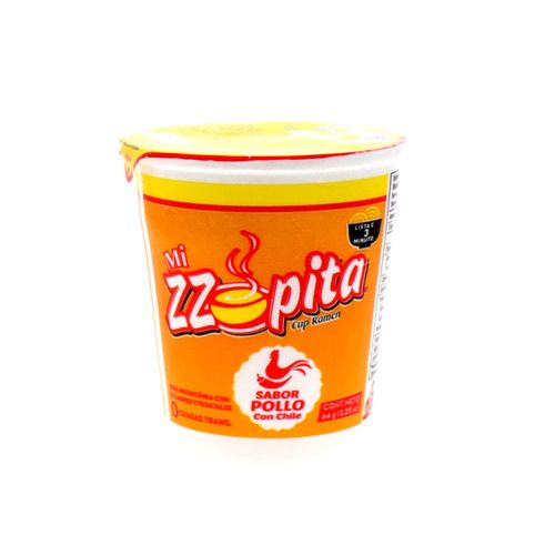 Sopa Instantanea Mi Zzopita De Pollo Con Chile 64 Gr