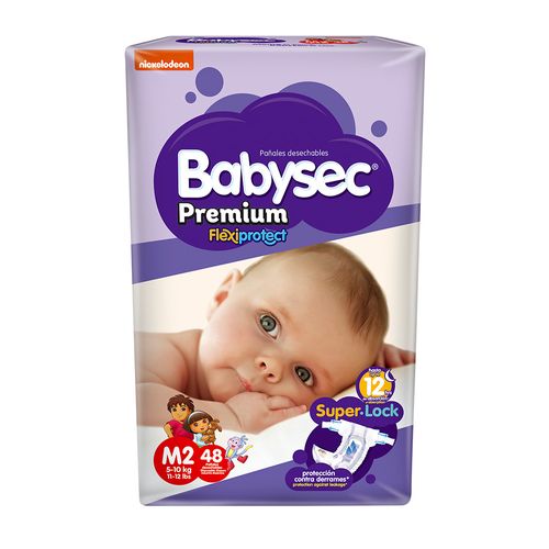 Pañal Bebe Niño Baby Sec Premium Mediano N2 48Un