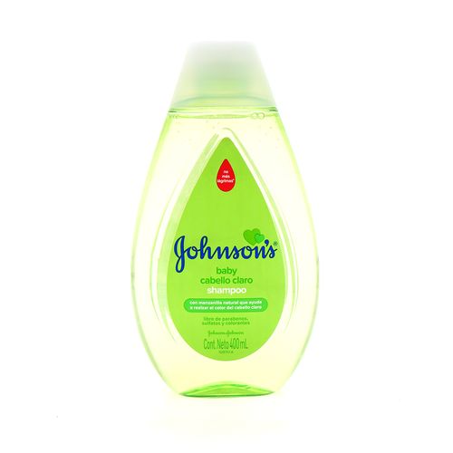 Shampoo Johnsons Baby Cabello Claro 400 Ml