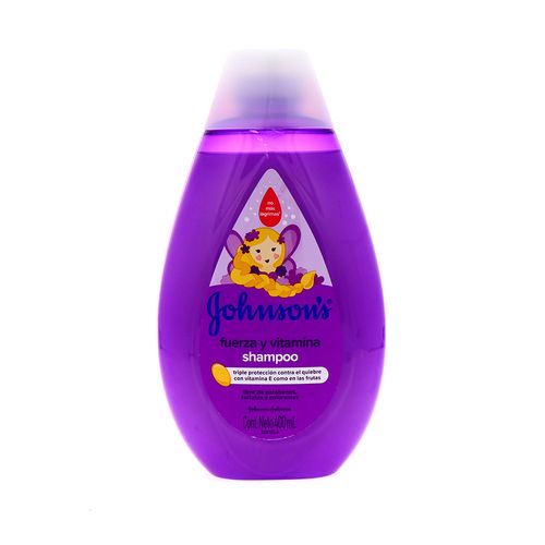 Shampoo Johnsons Baby Fuerza Y Vitamina 400 Ml