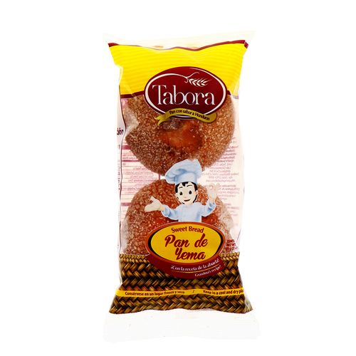 Pan De Yema Tabora 70Gr 2 Un