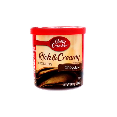 Frosting Betty Crock Rich & Creamy Chocolate 16 Oz