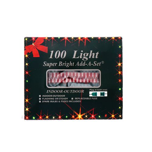 Conexión Navideña Rojo 100Luces