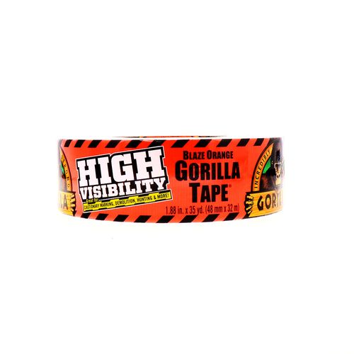 Tape Gorilla Blaze Orange Alta Visibilidad 48Mm X 32M