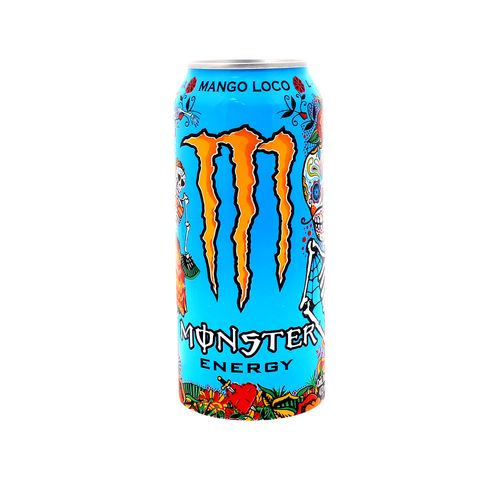 Bebida Energizante Monster Mango Loco Lata 473 Ml