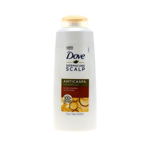 Shampoo Dove Dermacare Scalp Anticaspa Alivio C/Picazon603Ml