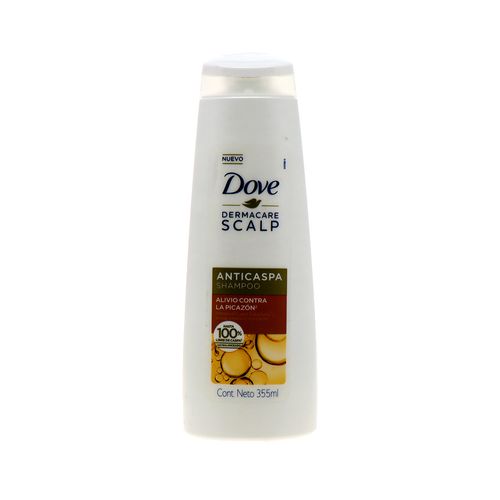 Shamp Dove Dermacare Scalp Anticasp Alivio Cont/Picazon355Ml