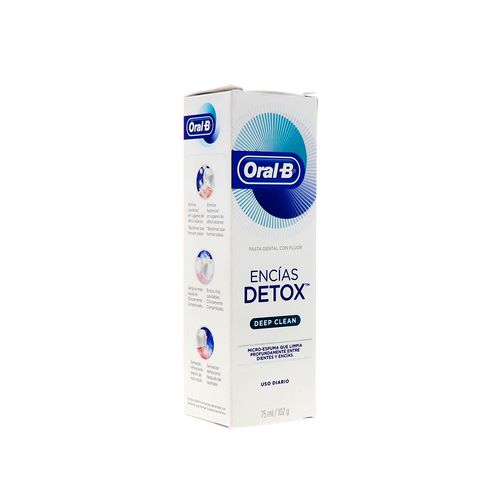 Crema Dent Oral-B C/Flu Encias Detox 75 Ml