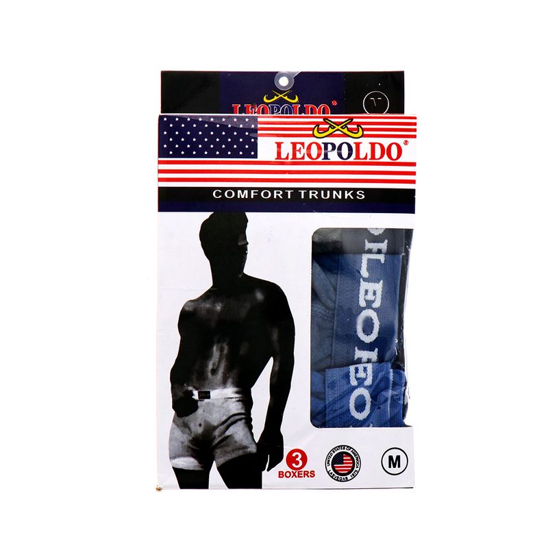 Boxer Para Adulto Leopoldo Talla 2Xl 3Un