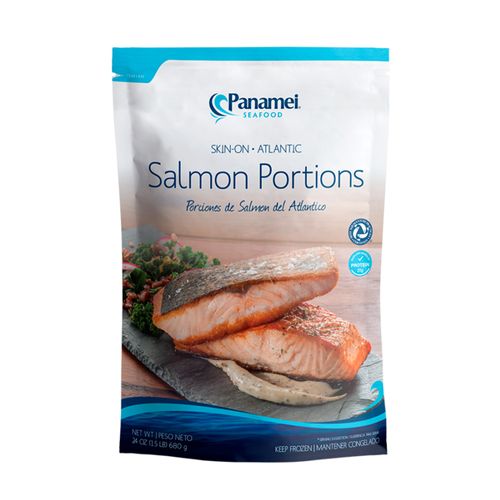Salmon Panamei En Porciones 16 Oz