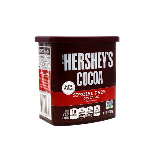 Cocoa En Polvo Hersheys Special Dark 100%Cocoa 8 Oz