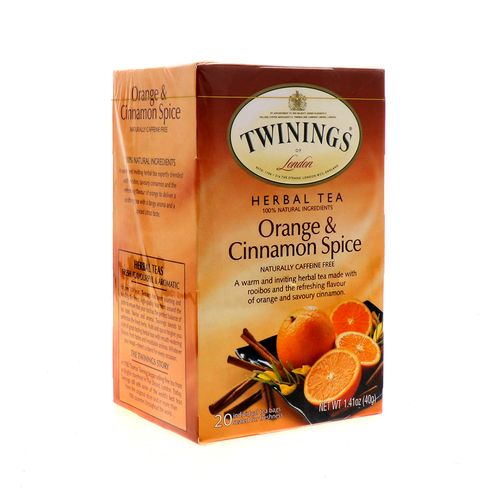 Te Twinings Of London Orange & Cinnamon Spice 20 Un