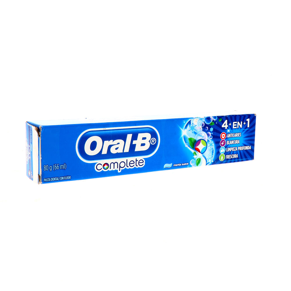 Pasta Dental Oral-B Complete 4En1 66 Ml