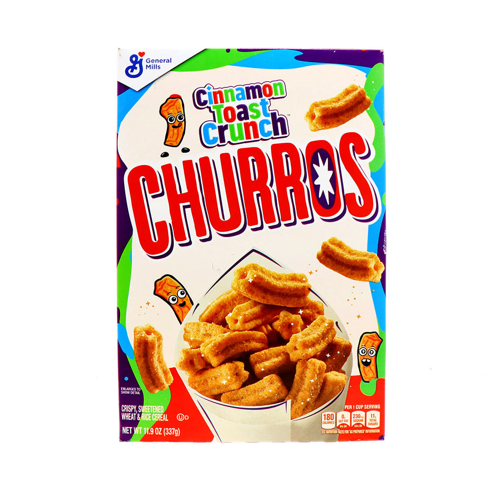 Cereal General Mills Cinnamon Toasts Crunch Churros 12 Oz