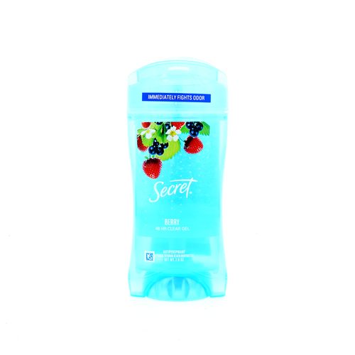 Desodorante Gel Secret Berry 2.6 Oz