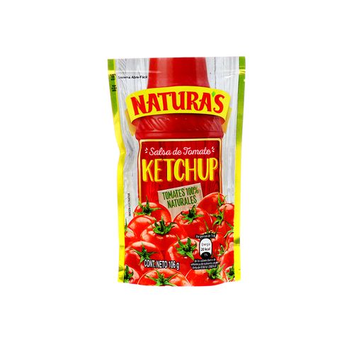 Salsa De Tomate Naturas Kétchup 106 Gr
