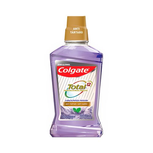 Enjuague Bucal Colgate Total 12 Anti Sarro 500ml