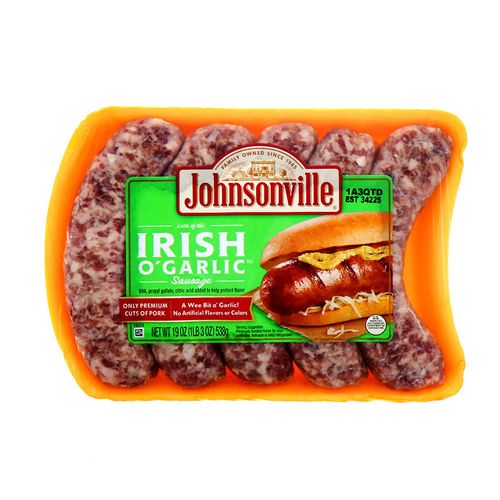 Salchicha Johnsonville Irish O Garlic 19 Oz